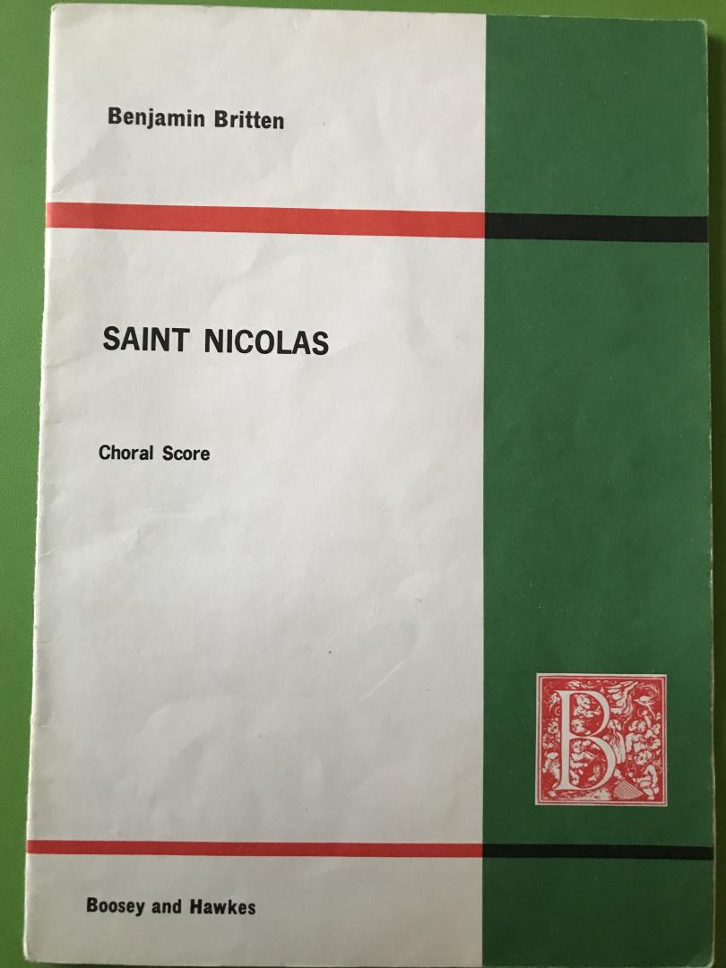 Britten, Benjamin - Saint Nicolas, A Cantata op.42