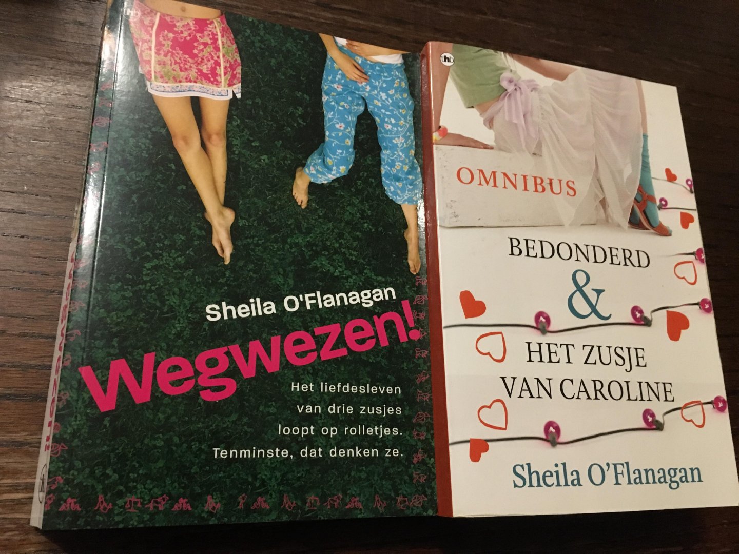 O'Flanagan, Sheila - Twee boeken van O’Flanagan; Wegwezen, Bedonderd & Het zusje van Caroline