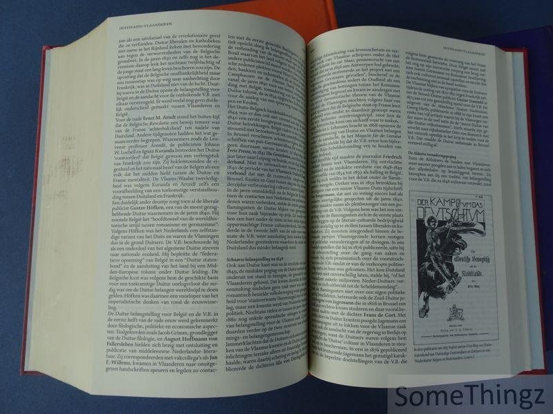 Reginald de Schryver, Bruno de Wever, Gaston Durnez et al. (red.) - Nieuwe encyclopedie van de Vlaamse Beweging. Compleet in drie delen.