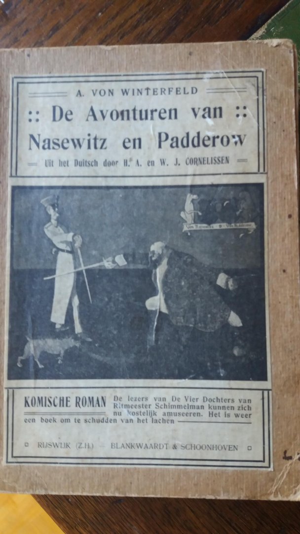 a. von winterfeld - De avonturen van Nasewitz en Padderow