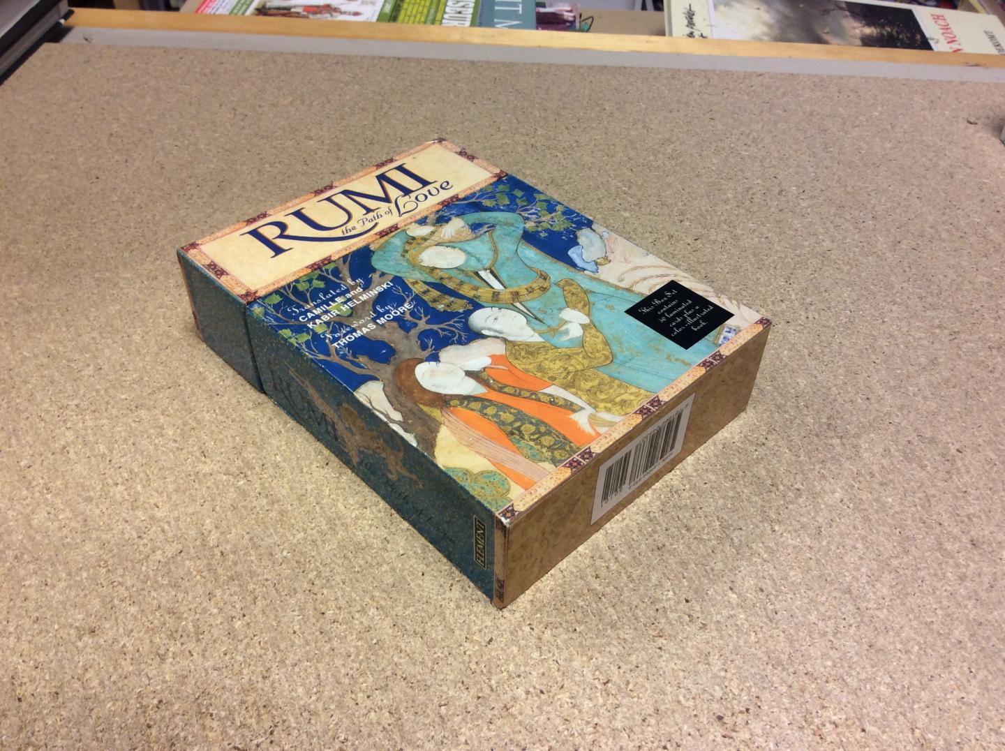 Rumi | Translated by Camille and Kabir Helminski - The Path of Love (boek + 50 geïllustreerde kaarten COMPLEET in box)