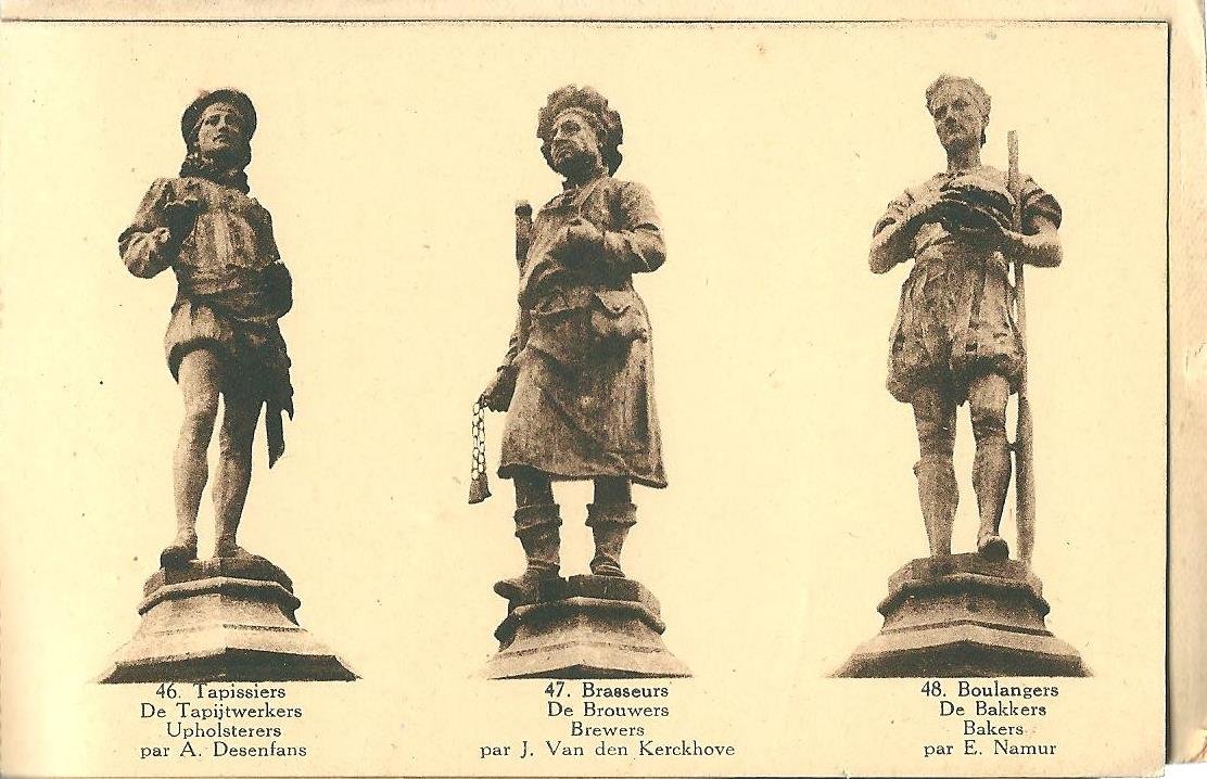 Anoniem - Oud souvenir album: Square du Petit-Sablon : Bruxelles