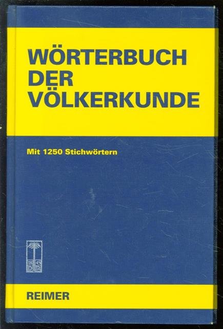 Hirschberg, Walter, M�ller, Wolfgang - Worterbuch der Volkerkunde
