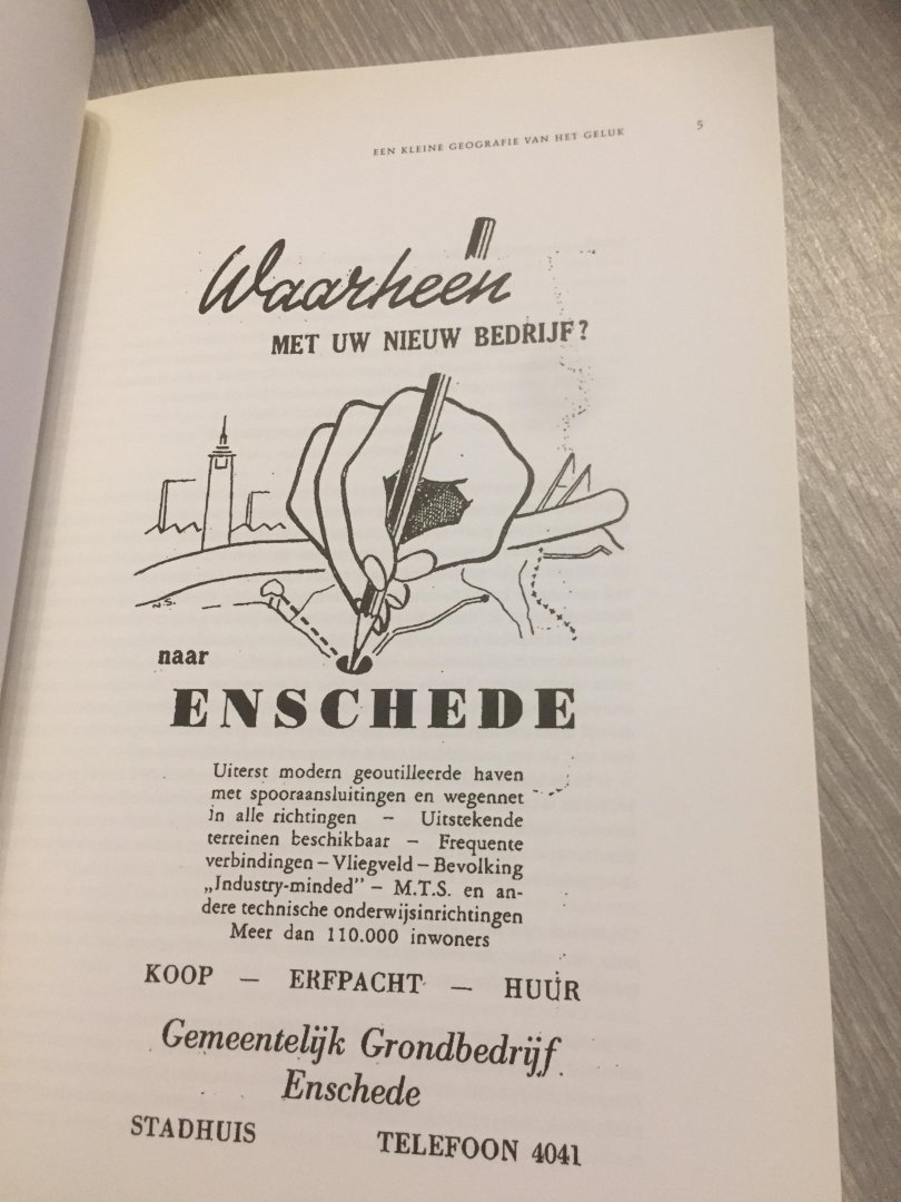 Gert-Jan Hospers - Een kleine geografie van het geluk