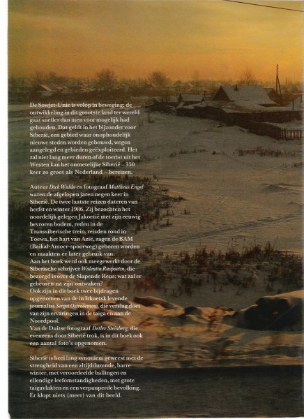 walda, dick ( e.a.) - siberie de slapende reus ontwaakt