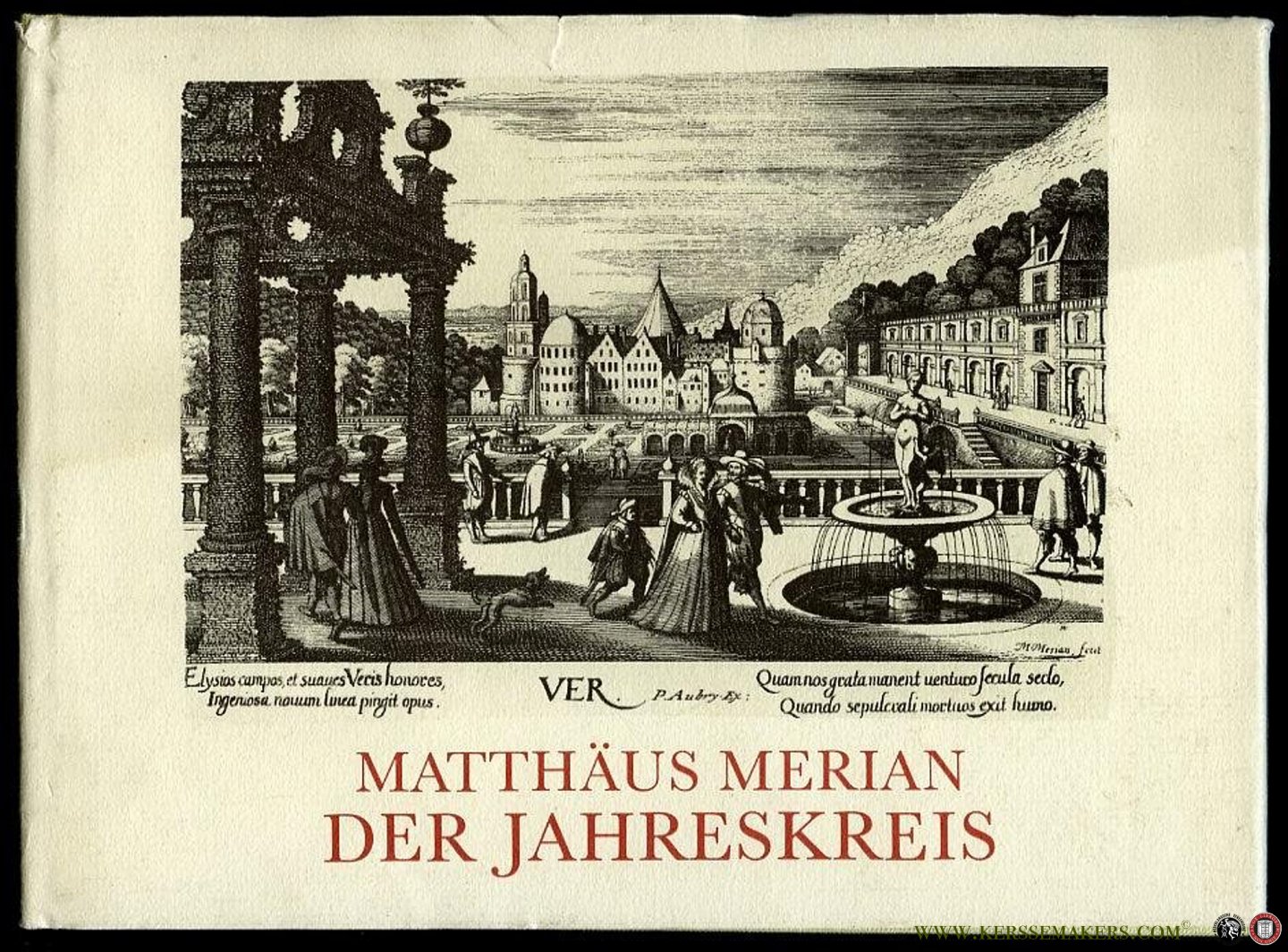 MERIAN, Matthäus - Der Jahreskreis. Ein immerwährender Kalender mit zwanzig Radierungen zu den Jahreszeiten, Monaten und Tageszeiten