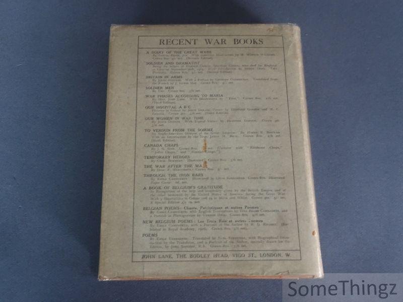 Verdavaine, Georges (text) and Louis Berden (ills.) - Pictures of ruined Belgium / Visions de la Belgique détruite.