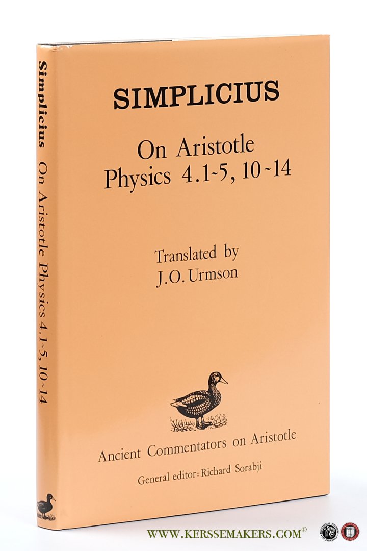 Urmson, J.O. (transl.) / Aristotle. - Simplicius. On Aristotle Physics 4.1-5, 10-14.