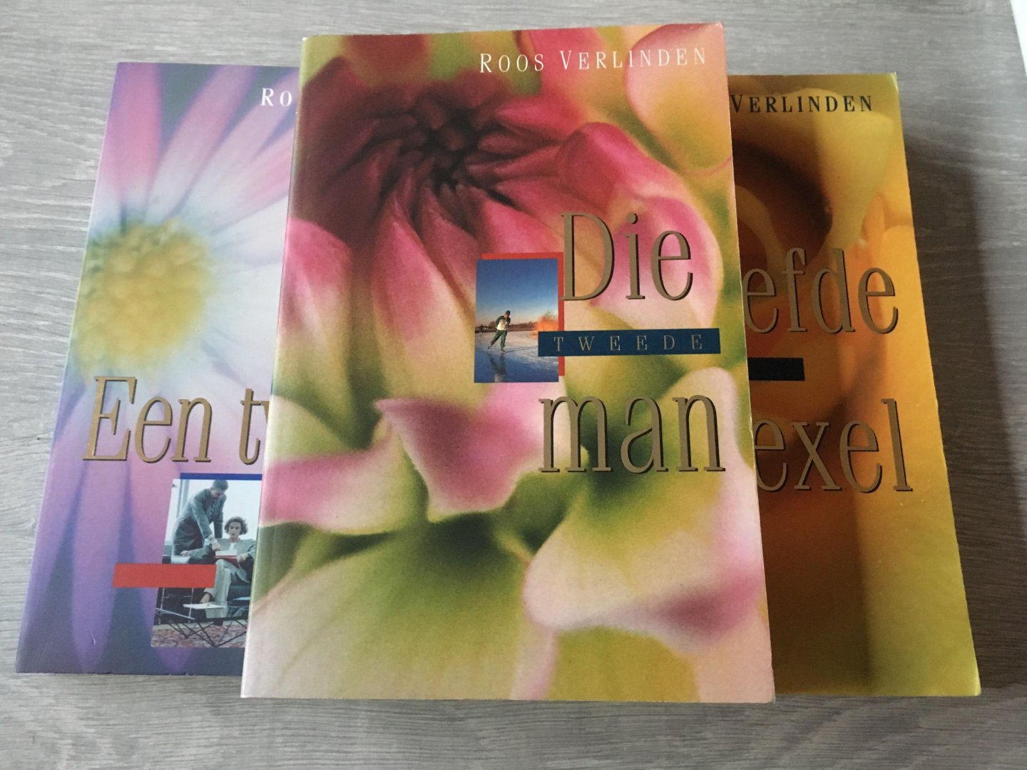 Verlinden, R. - Drie werken van Roos Verlinden: Een tweede kans, Die tweede man, Liefde op Texel