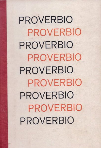 Brenneker, [pater] Paul H.F (Vitus) (Venlo, Ned. 1912- Curacao, 1996) - Proverbio