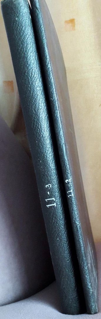Gogh, J. van (voorberigt) - Uitkomsten van wetenschap en ervaring aangaande winden en zeestroomen in sommige gedeelten van den Oceaan. Snijpunten van het Kanaal naar Java. Twee delen. KNMI publicatie 11 delen 2 en 3