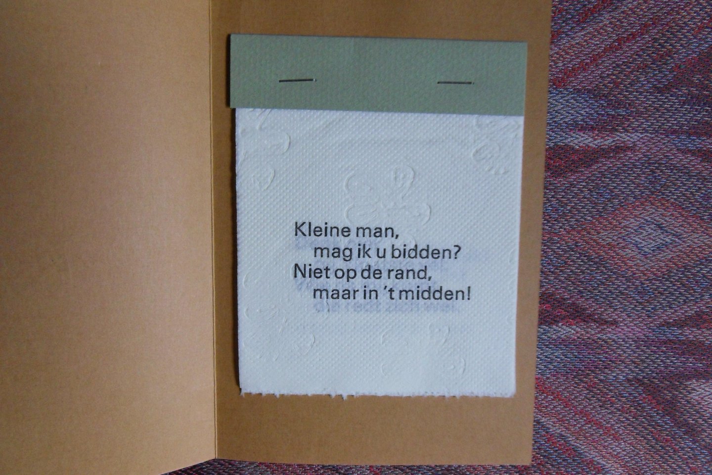 Volkswijsheid. - 2009? De pot op! - [ Beperkte oplage, maar aantal niet vermeld - volgens de Uitvreter Bibliografie ca. 150 ex. ].