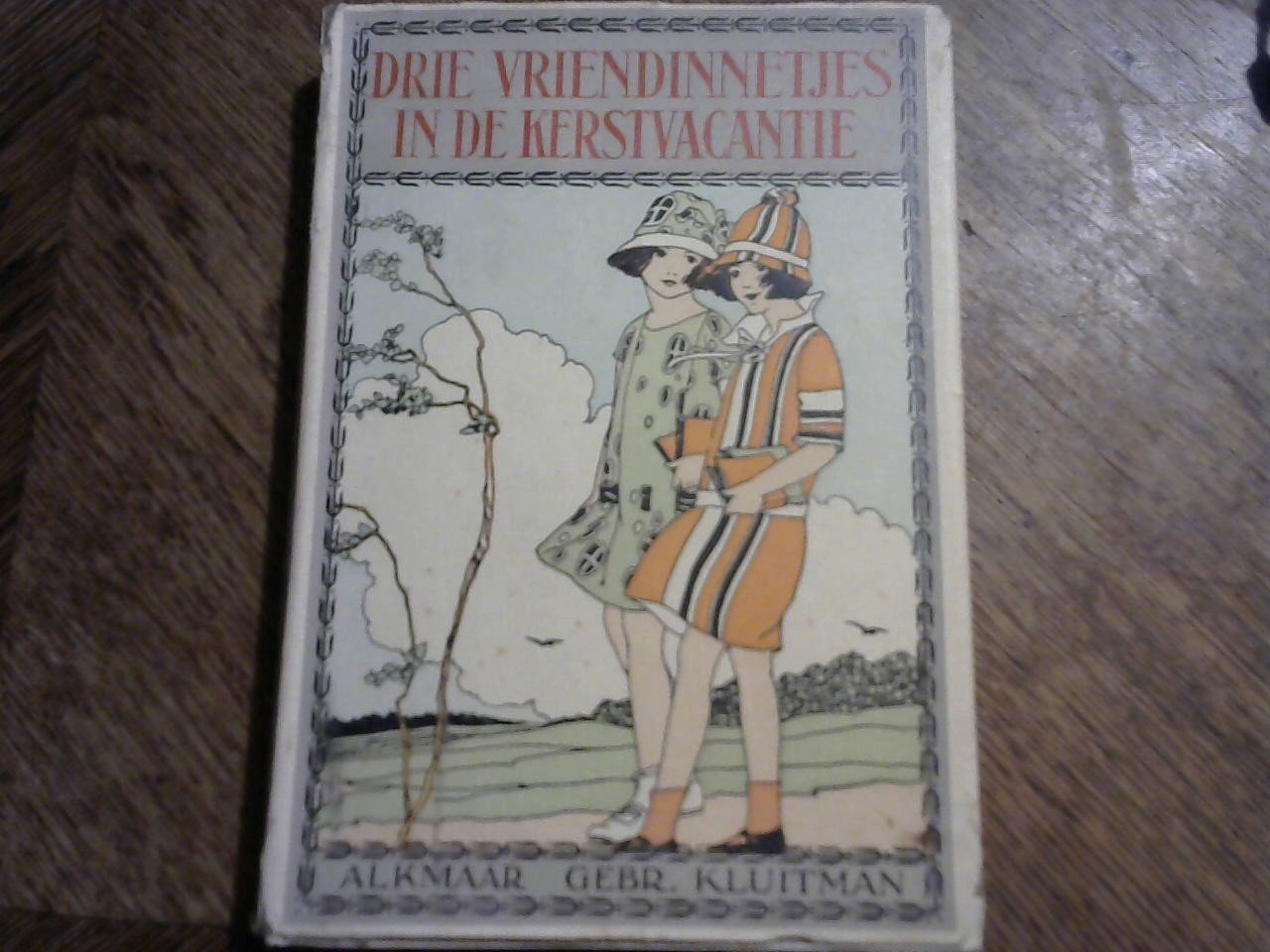 Molanus-Stamperius M.J. - Drie vriendinnetjes in de Kerstvacantie (omslag)