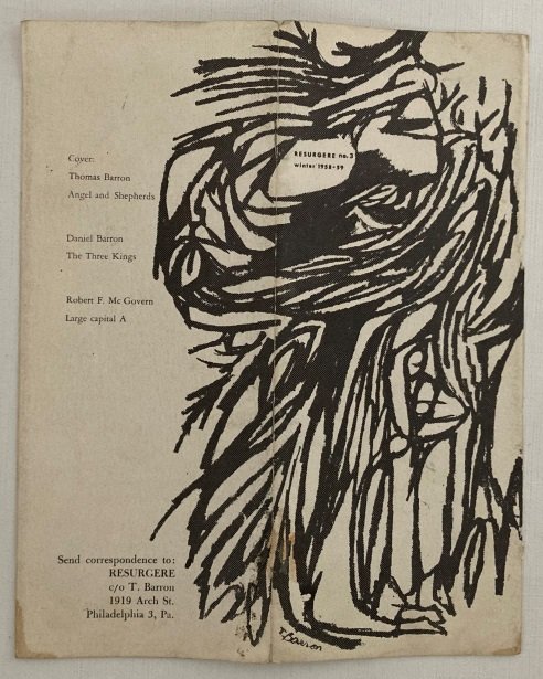 O'Shea Jr., Robert S. - T. Barron [ed.] - - Remarks on the subject of abstraction in art. In: Resurge, no. 3, winter 1958-59