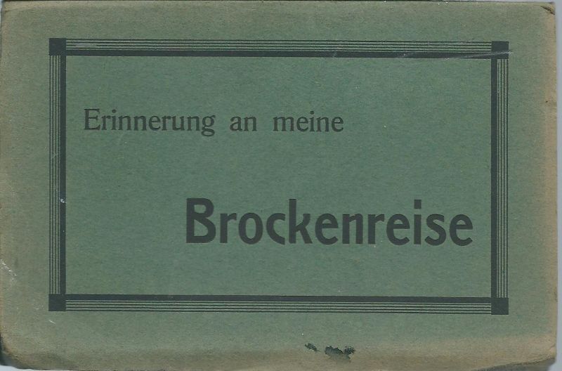 Anoniem - Oud souvenir album: Erinnerungen an meine Brockenreise