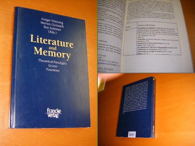 NÃ¼nning, Ansgar; Marion Gymnich, Roy Sommer (eds.) - Literature and Memory: Theoretical Paradigms Genres Functions