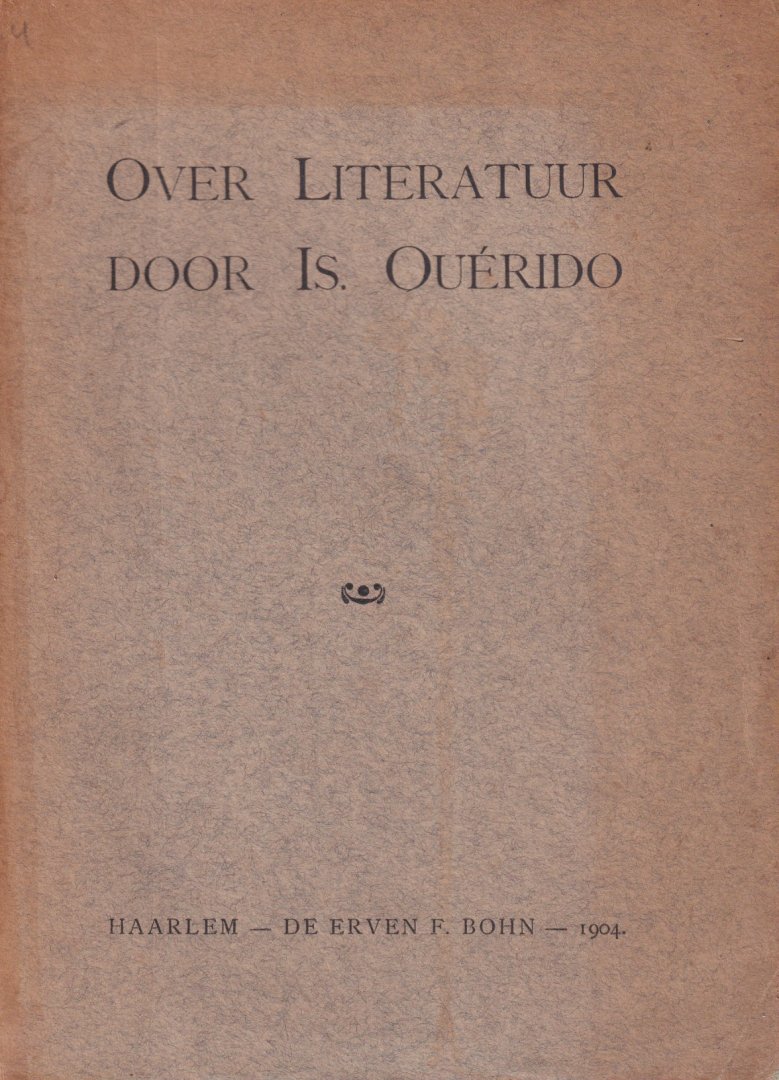 Querido, Is. - Over literatuur