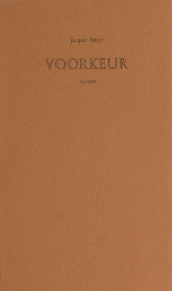 Benoit, Jacques. - Voorkeur.