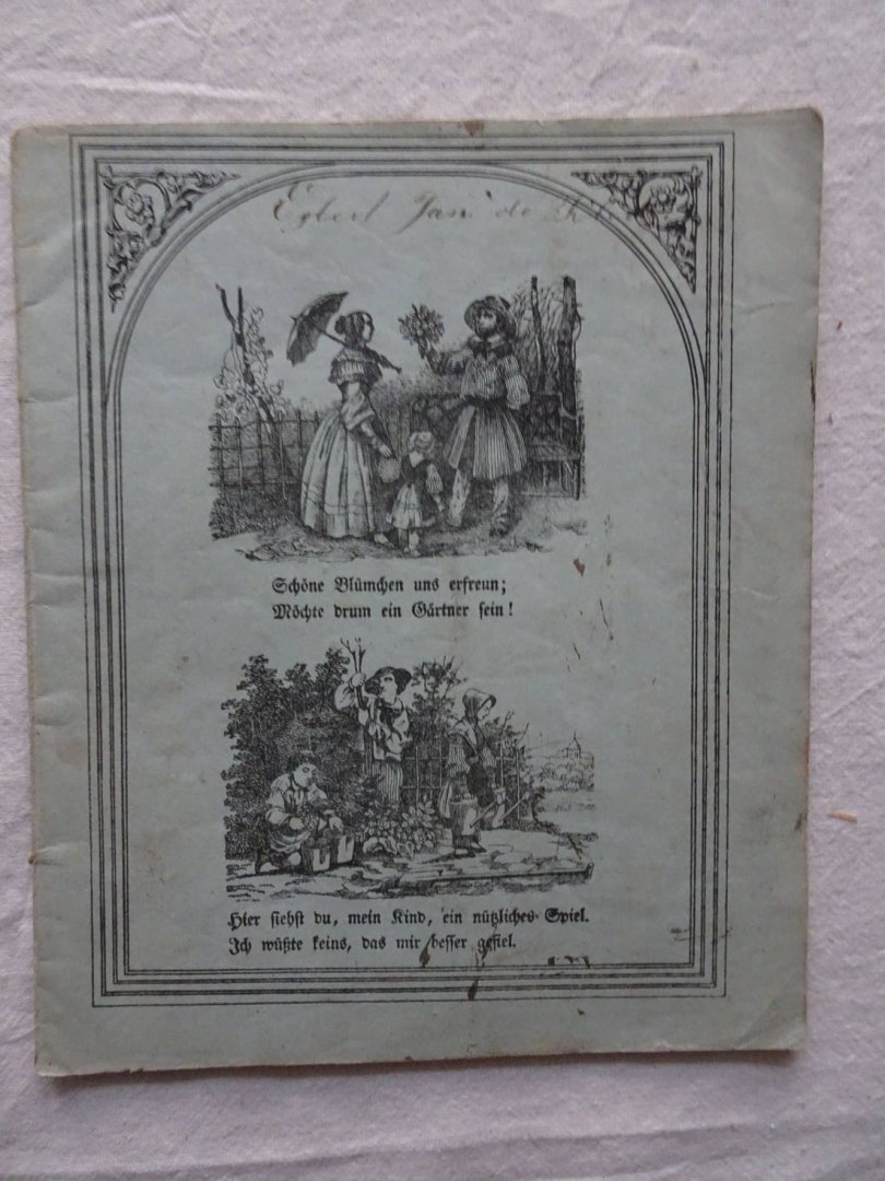 N.n.. - Schriftje met handgeschreven schrijfoefeningen, d.d. 1867/ 1868.