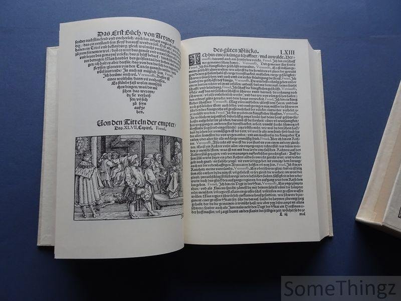 Petrarcha (Petrarca), Franciscus und Manfred Lemmer (Hrsg.). - Von der Artzney bayder Glueck des Guten und Widerwertigen.