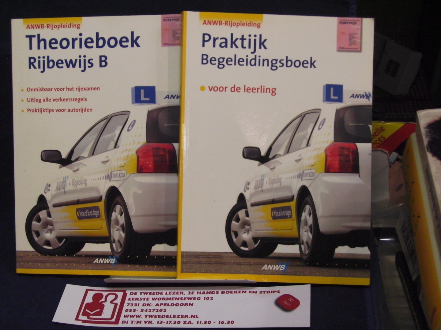 Beersum, Wilbert van - ANWB Rijopleiding Rijbewijs B Theorieboek & Praktijk begeleidingsboek voor de leerling
