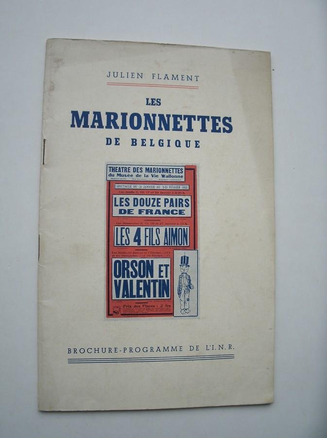 FLAMENT, J., - Les marionettes de Belgique.