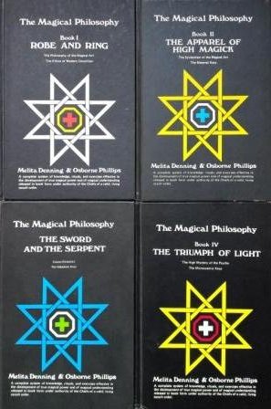 Denning, Melita & Osborne Phillips - The magical philosophy - Book I, II, II, IV - (4 delen bij elkaar)