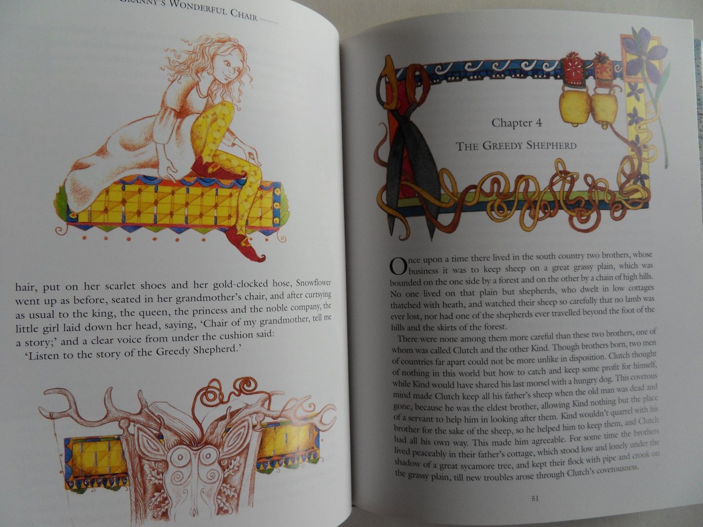 Browne, Frances. [ With a introduction by Frances Hodgson Burnett ]. - Granny's Wonderful Chair. [ Fairy Tales / Sprookjes ]. - illustrated by Gisèle Rime.