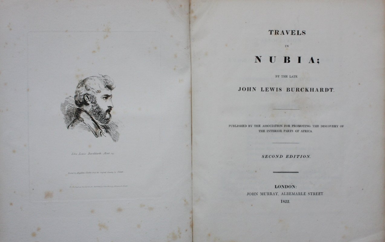 Burckhardt, J. L. - Travels in Nubia
