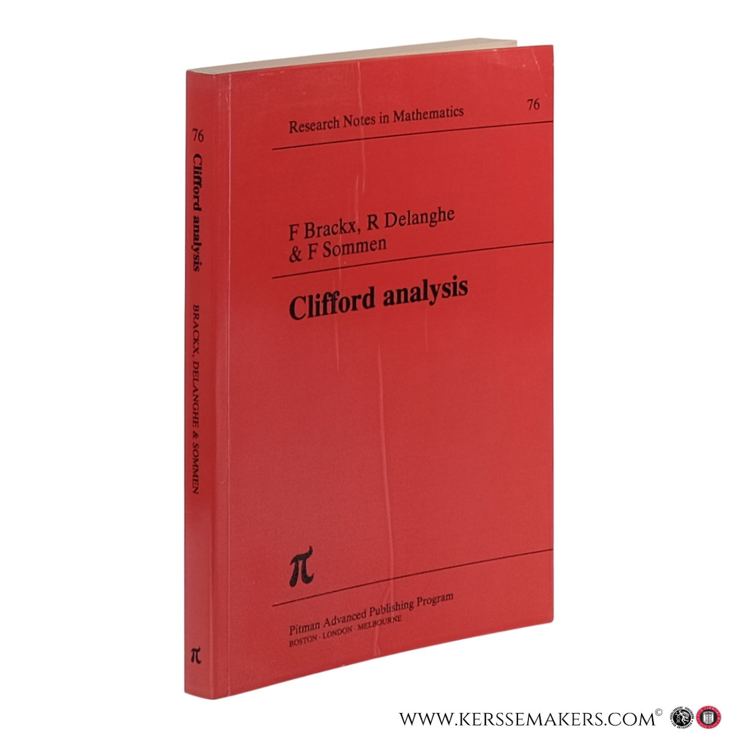 Brackx, F., Delanghe, R., Sommen, F. - Clifford Analysis.