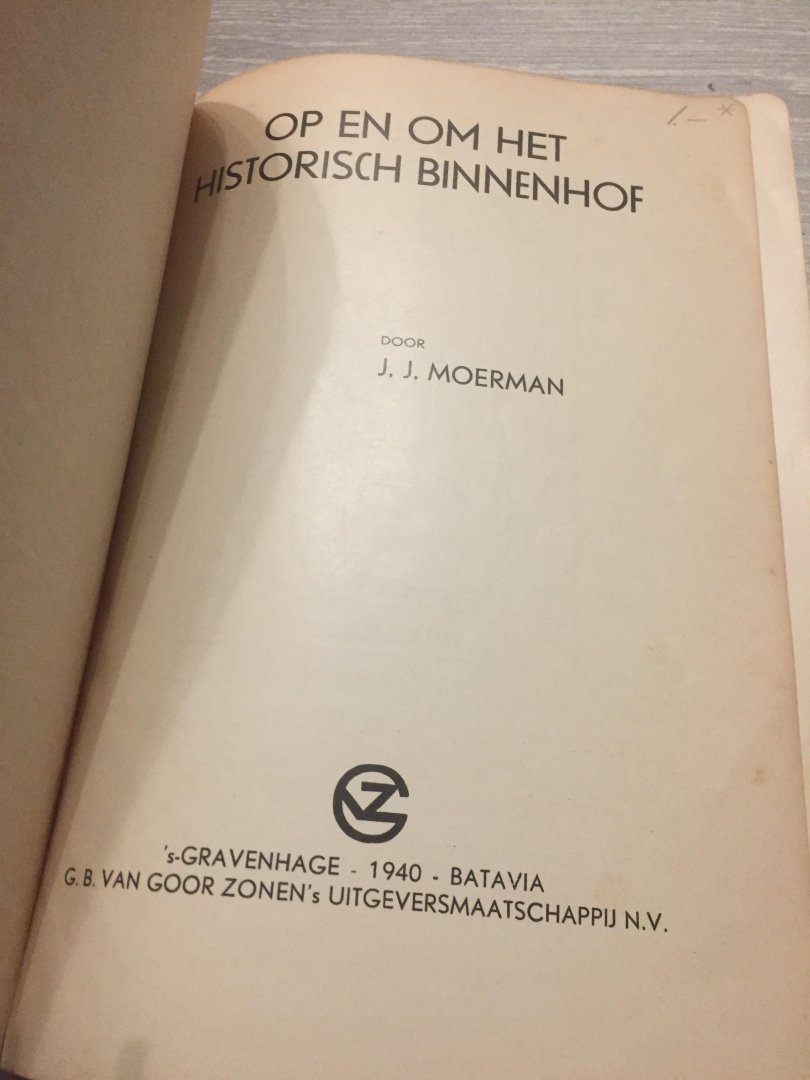 Moerman - En en om het historisch Binnenhof
