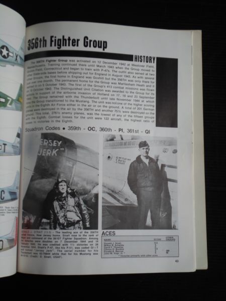Stafford, G.B. & W.N.Hess - Aces of the Eight, Fighter Pilots, Planes & Outfits of the VIII Air Force