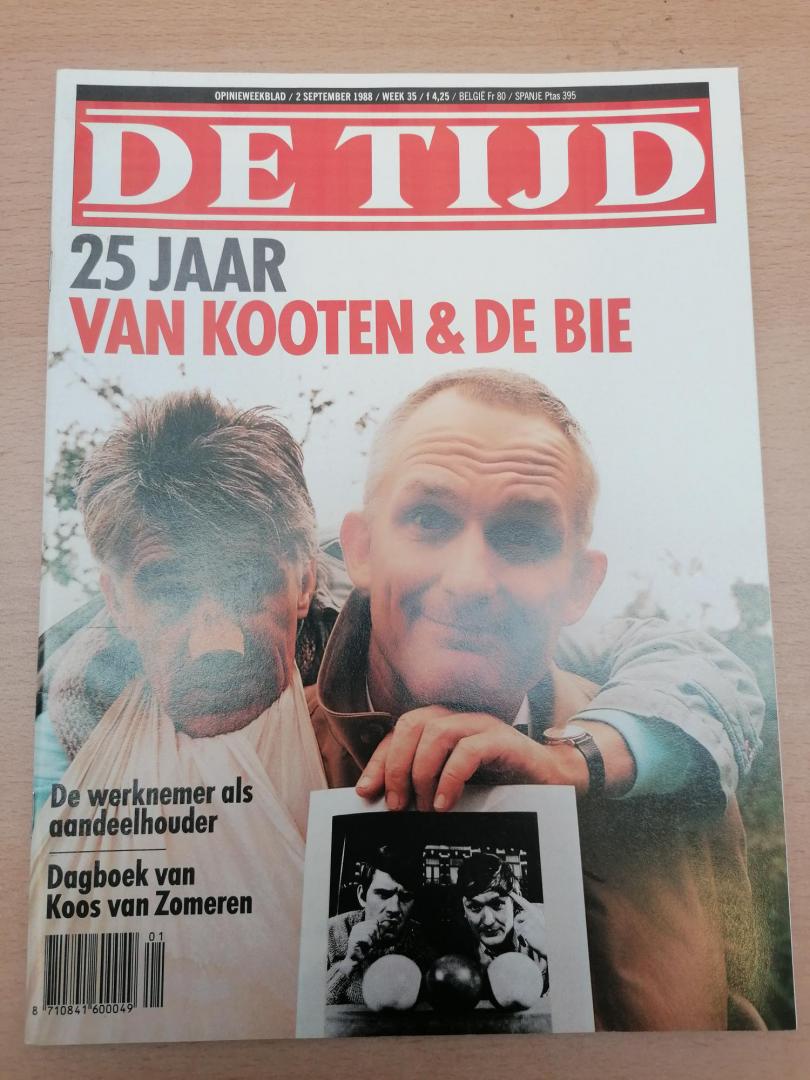 Diverse auteurs - Van Kooten & de Bie, 25 jaar ; De Tijd, 2 september 1988