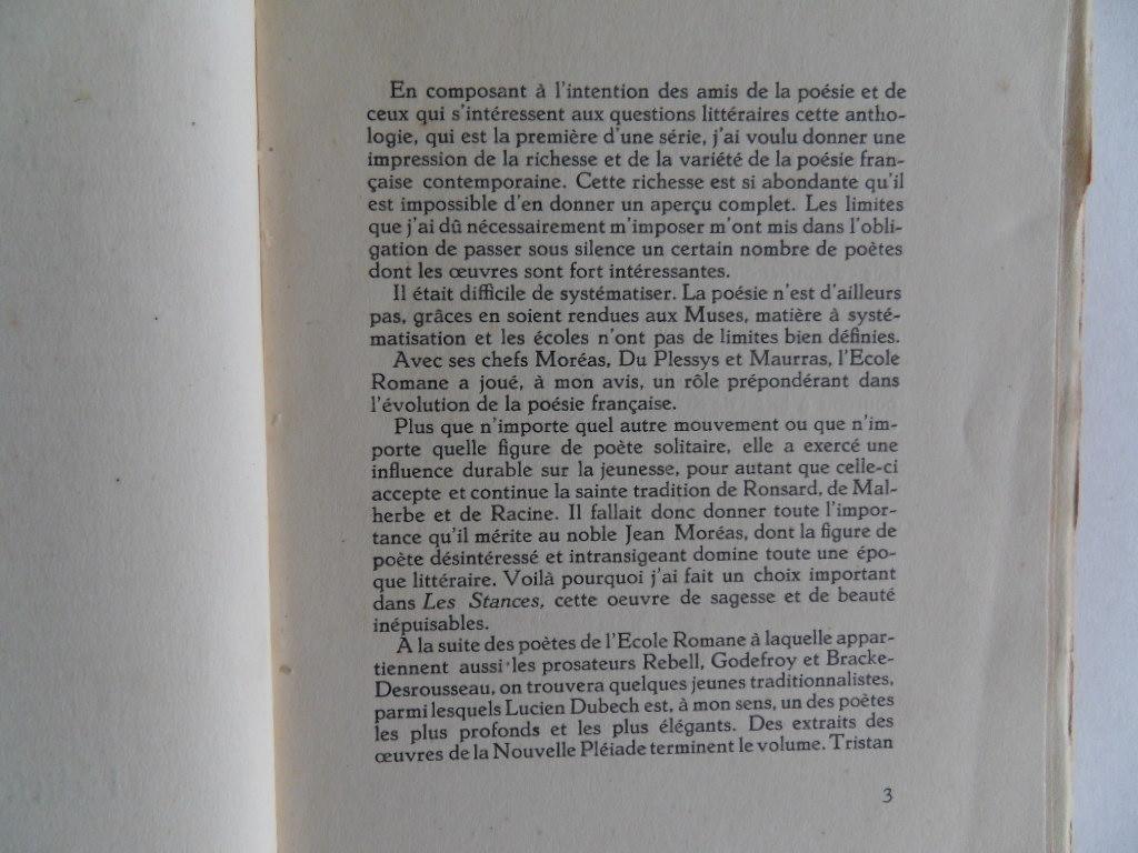 Greshoff, J. [ Anthologie par ]. - La lyre française de l'école romane à la nouvelle Pléiade. Anthologie par J. Greshoff. [ niet de luxe editie ].