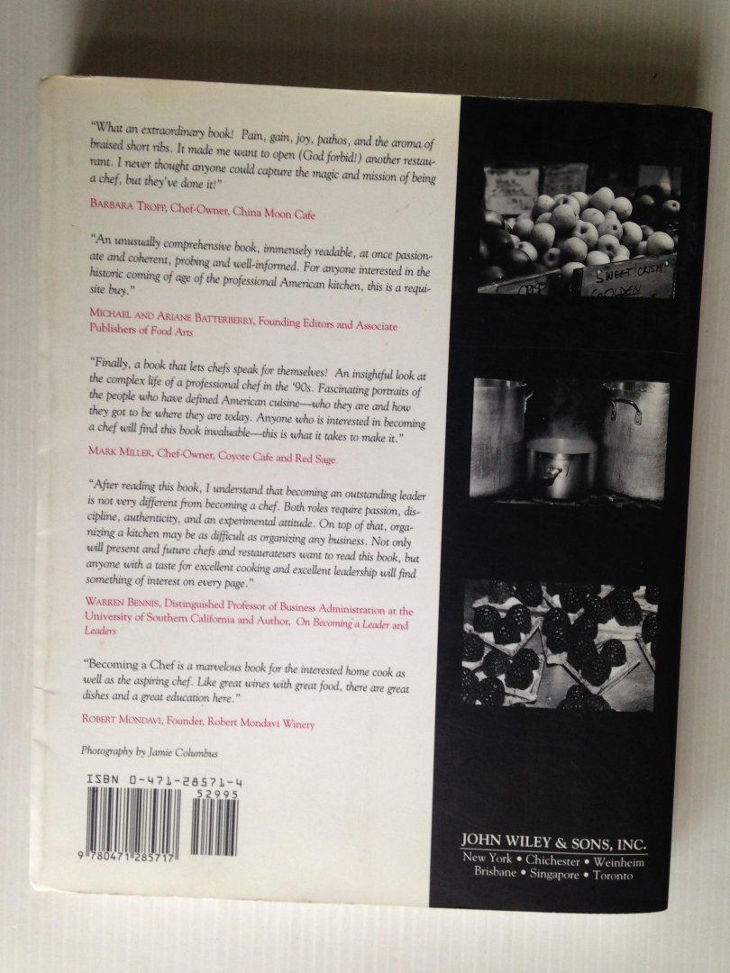 Dornenburg, Andrew & Karen Page - Becoming a Chef, With Recipes and Reflections from America’s Leading Chefs
