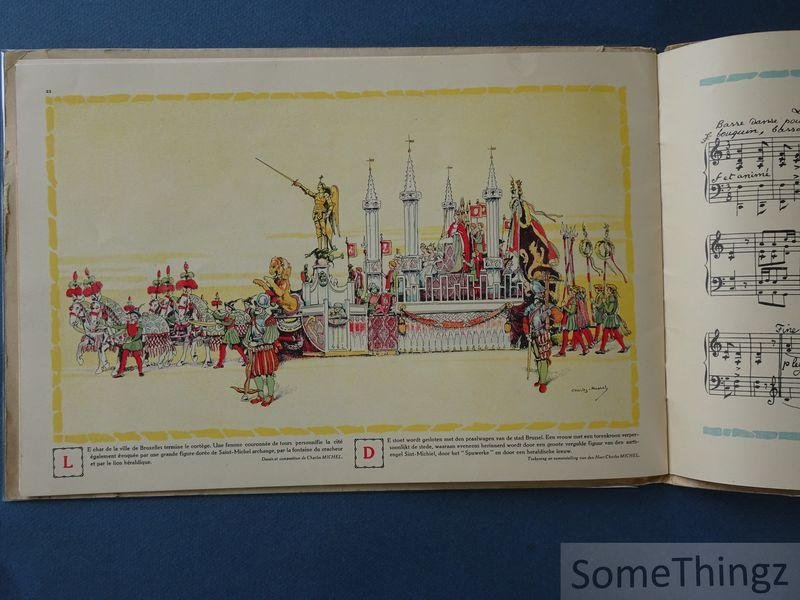 Marinus, Albert [edit.] - Ommegang, 1549-1930. Ommegang de Bruxelles : fêtes nationales du centenaire de l'indépendance, 1830-1930 : reconstitution historique du 16e siècle.