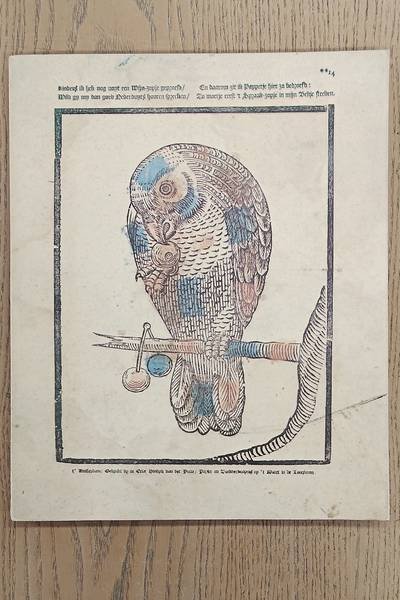 VEEN, C.F. VAN. - Centsprenten. Nederlandse Volks- en Kinderprenten. Catchpennyprints. Dutch Popular- and Childrenprints. [Exhibition catalogue 10 juli / 3 oktober 1976].