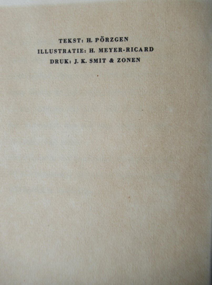 Pörzgen, H. - Het meesterwerk. Een chineesche anecdote