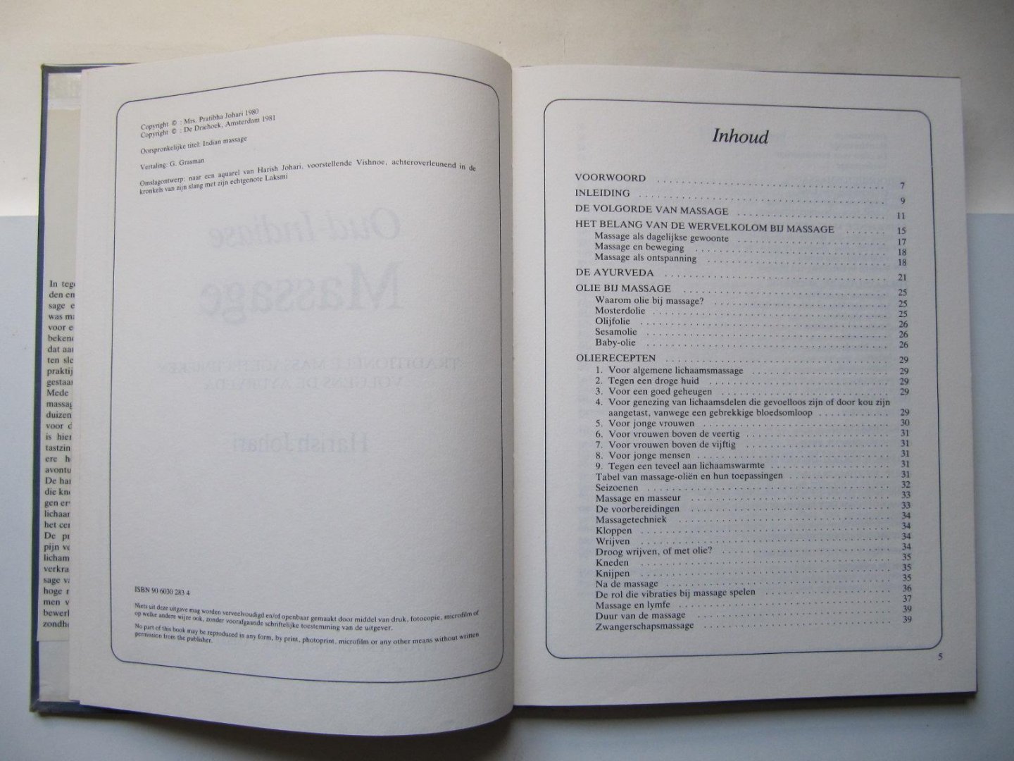 Harsh Johari - Oud-Indiase Massage