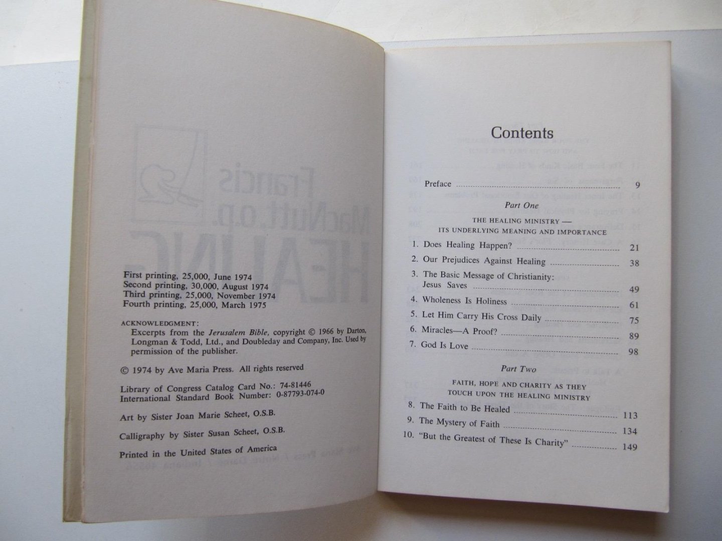 Francis MacNutt, o.p. - Healing