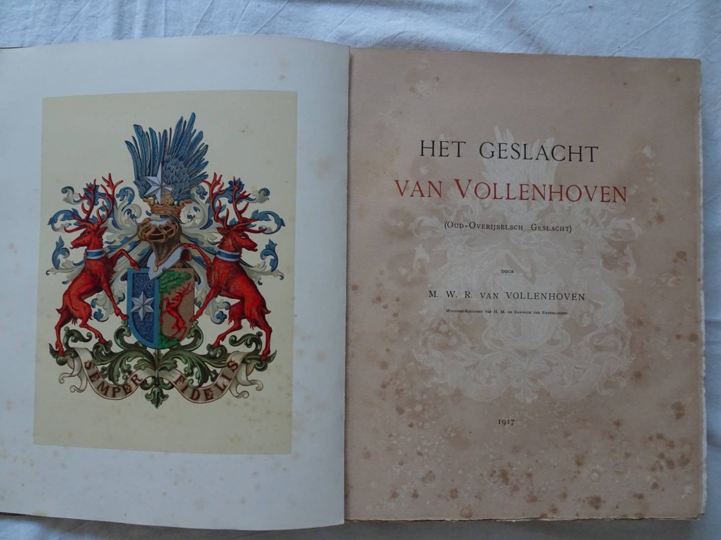 Vollenhoven, M.W.R van - Het, geslacht Van Vollenhoven (Oud-Overijsselsch geslacht).