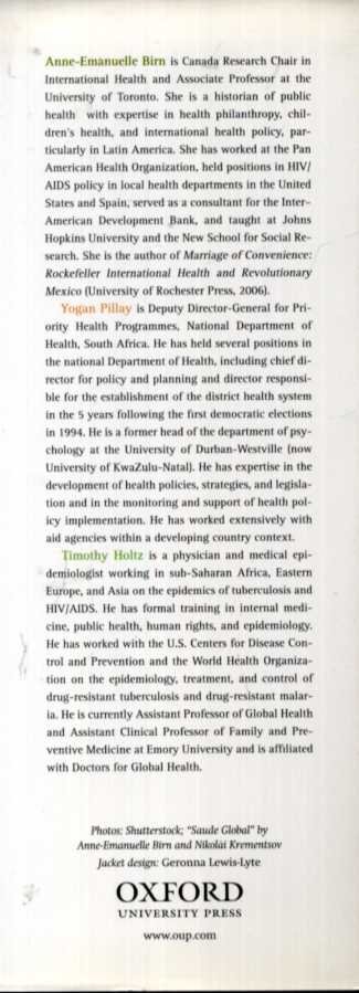 Birn, Anne-emanuelle, Yogan Pillay, Timothy H. Holtz - Textbook of International Health. Global Health in a Dynamic World