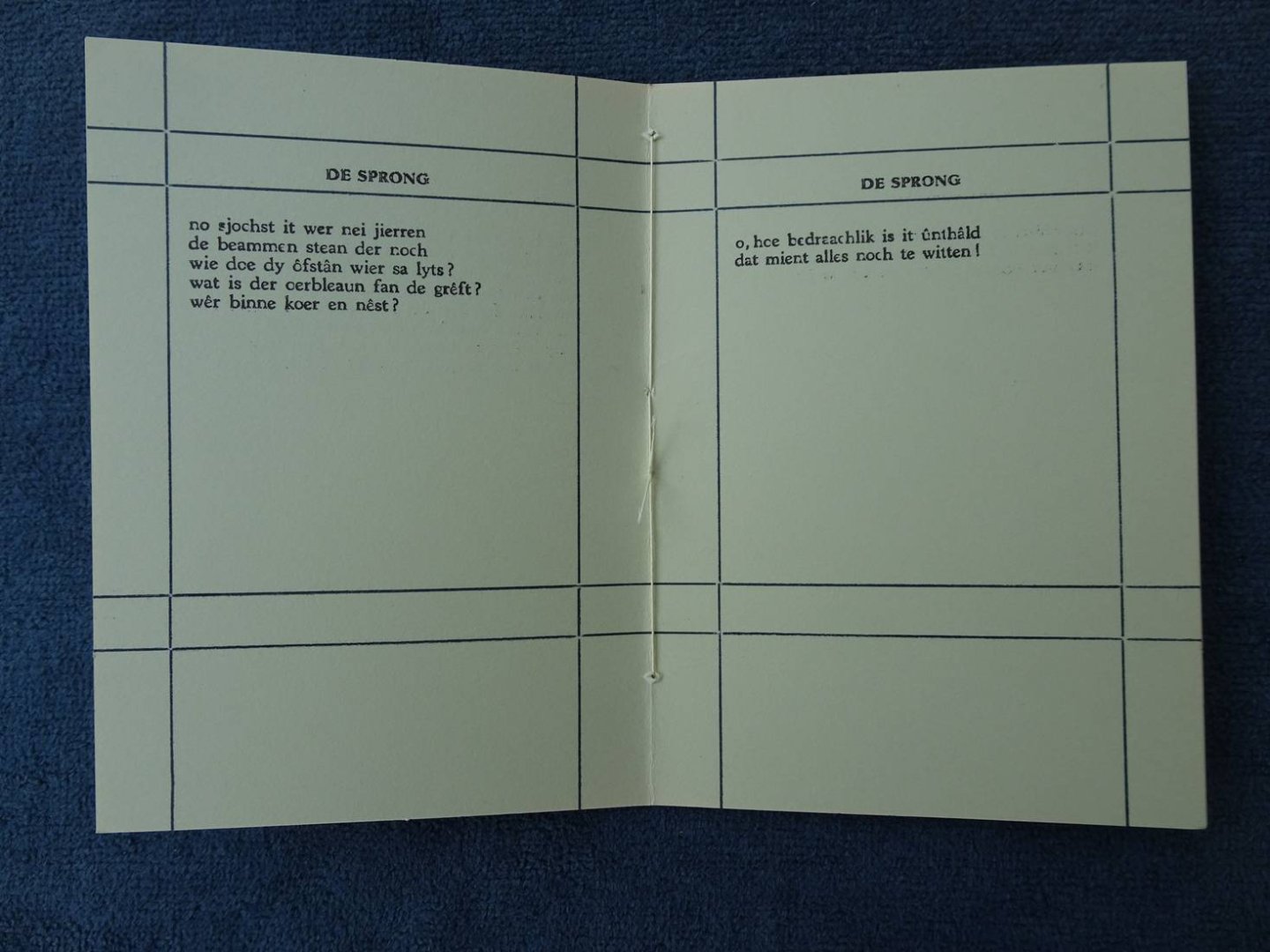 Abma, Willem. - De Sprong.