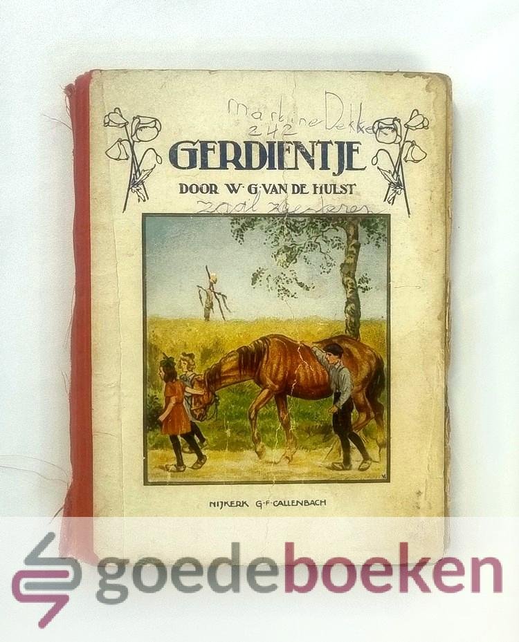 Hulst, W.G. van de - Gerdientje --- Met pentekeningen van E.J. Veenendaal