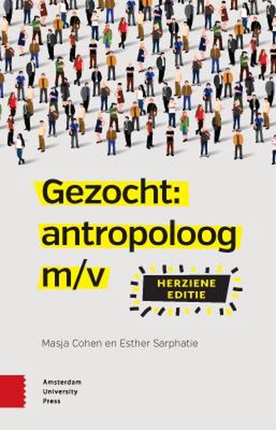 Cohen, Masja, Sarphatie, Esther - Gezocht: antropoloog m/v