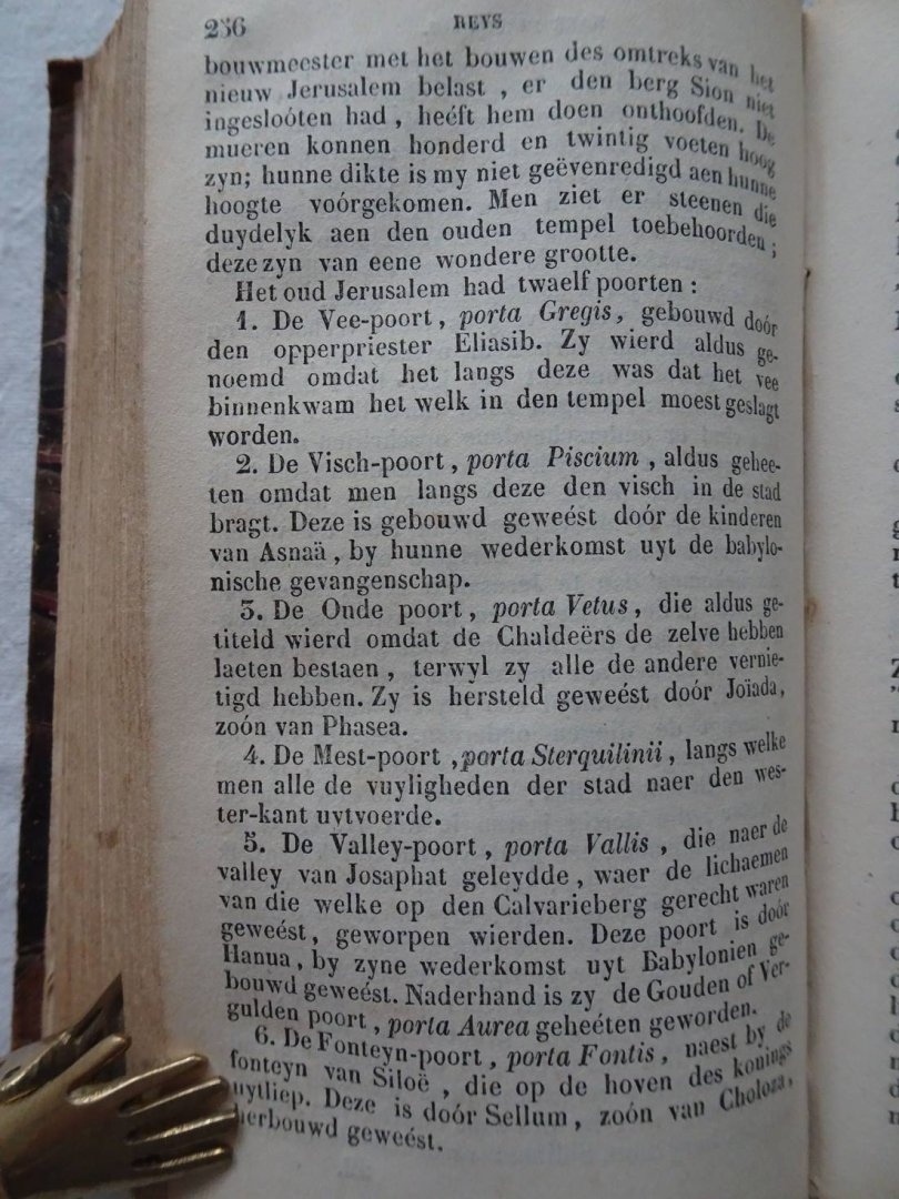 Géramb, M. de. - Reys naer Jerusalem en den Berg Sinaï in 1831, 1832 en 1833. (1 deel).
