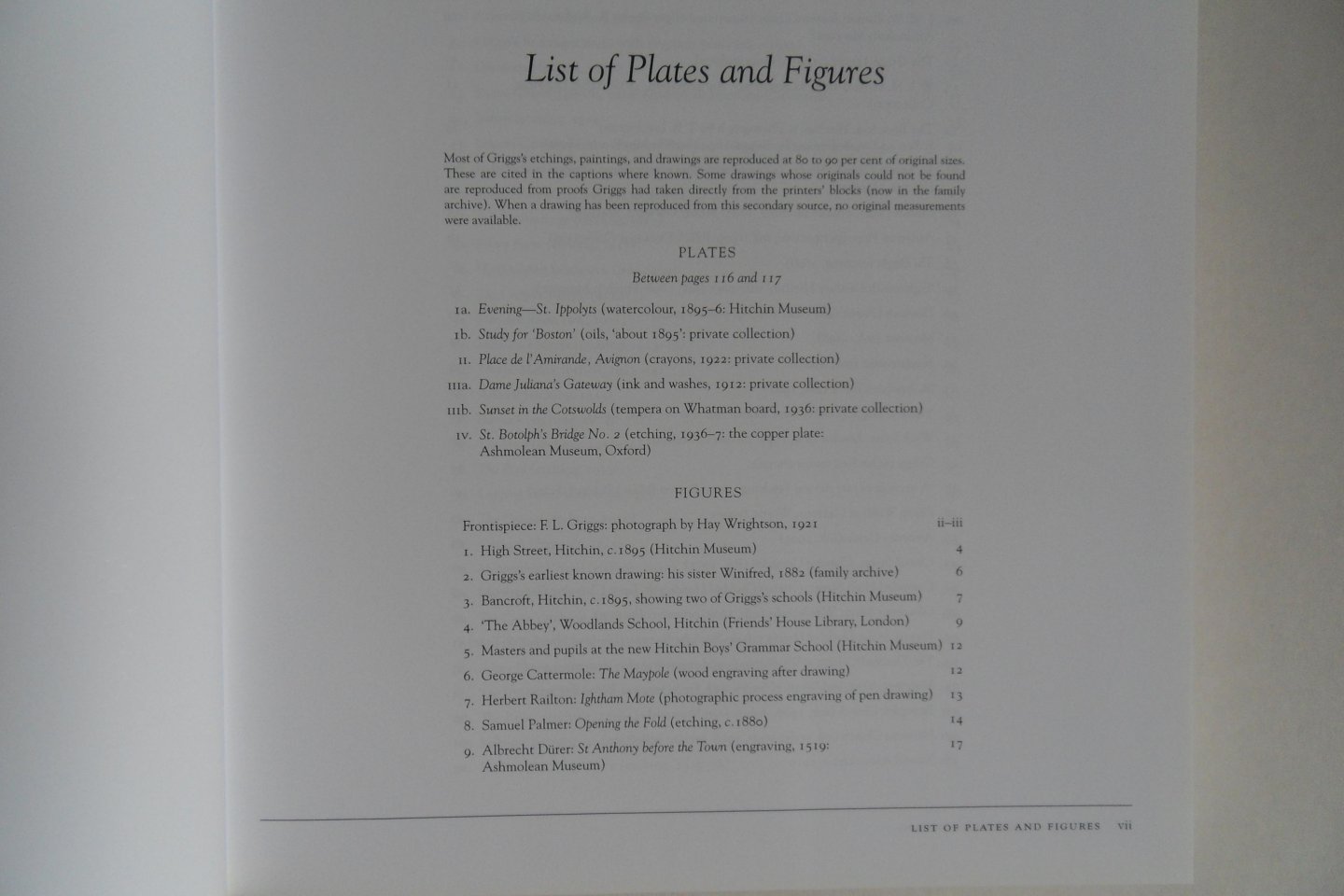 Moore, Jerrold Northrop. - F.L. Griggs (1876-1938). - The Architecture of Dreams. + Catalogue of the Centenary Exhibition.