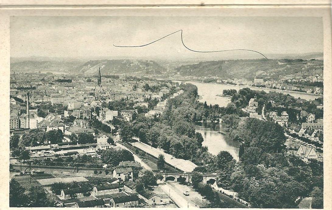 Anoniem - Oud souvenir album: Koblenz : 12 Ansichten in feinstem Kupfertiefdruck