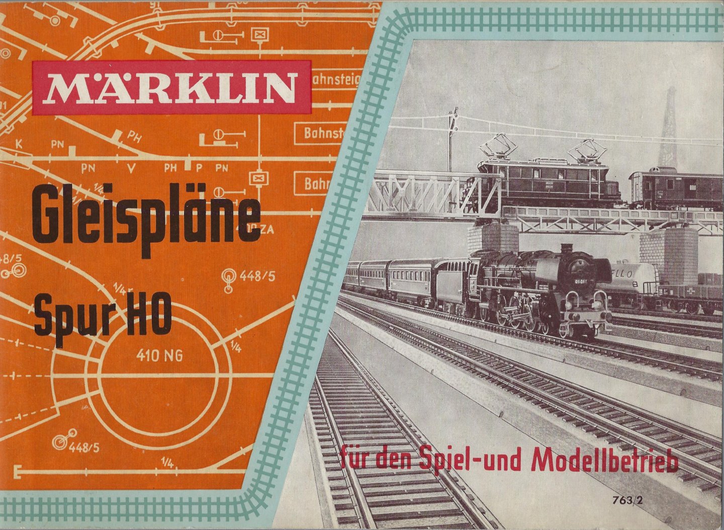 Onbekend - Gleispläne Spur HO für den Spiel-und Modellbetrieb