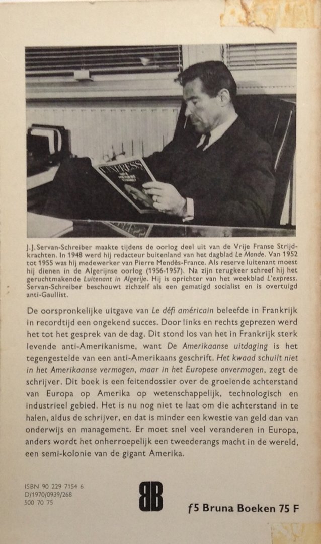 Servan - Schreiber, J.J. - De Amerikaanse uitdaging
